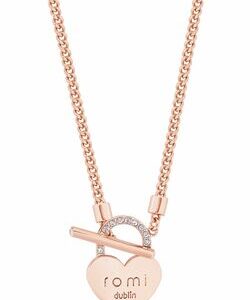Romi Rose Gold Heart Necklace