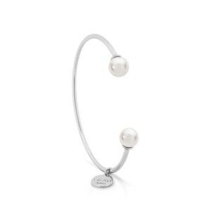 ROMI SILVER PEARL BANGLE
