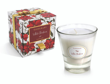 Poinsettia Tumbler Candle - White Christmas - Image 2