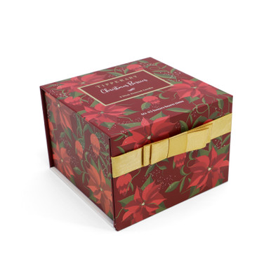 Poinsettia 3 Wick Candle - Christmas Berries - Image 3