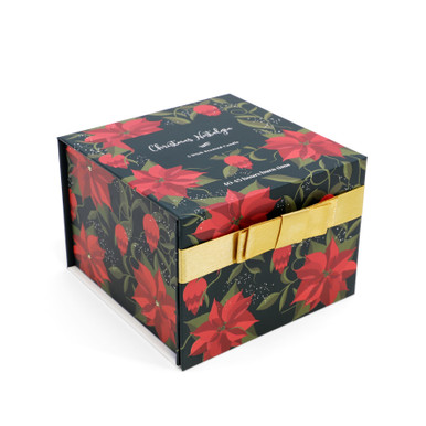 Poinsettia 3 Wick Candle - Christmas Nostalgia - Image 3