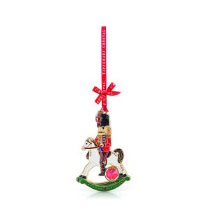 Nutcracker on Horse Gem Decoration - NEW 2025
