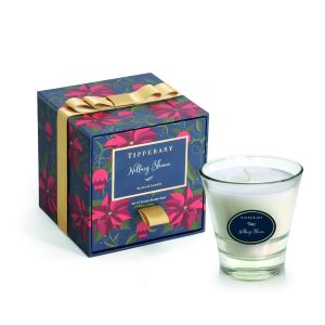 Poinsettia Tumbler Candle - Nollaig Shona - NEW 2025