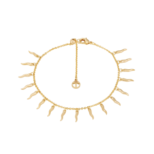 TC SOLEIL SUN RAYS CHARM BRACELET GOLD - NEW 2025