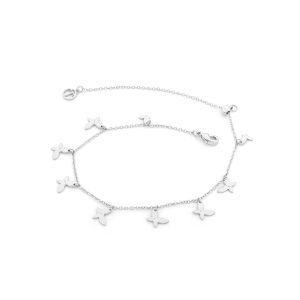NINE BUTTERFLIES BRACELET SILVER (BB03967)