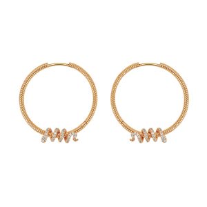 TC SNAKE HOOP EARRINGS & SNAKE GOLD - NEW AUTUMN 2026
