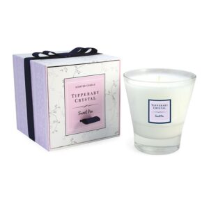 Sweet Pea Candle Filled Tumbler Glass